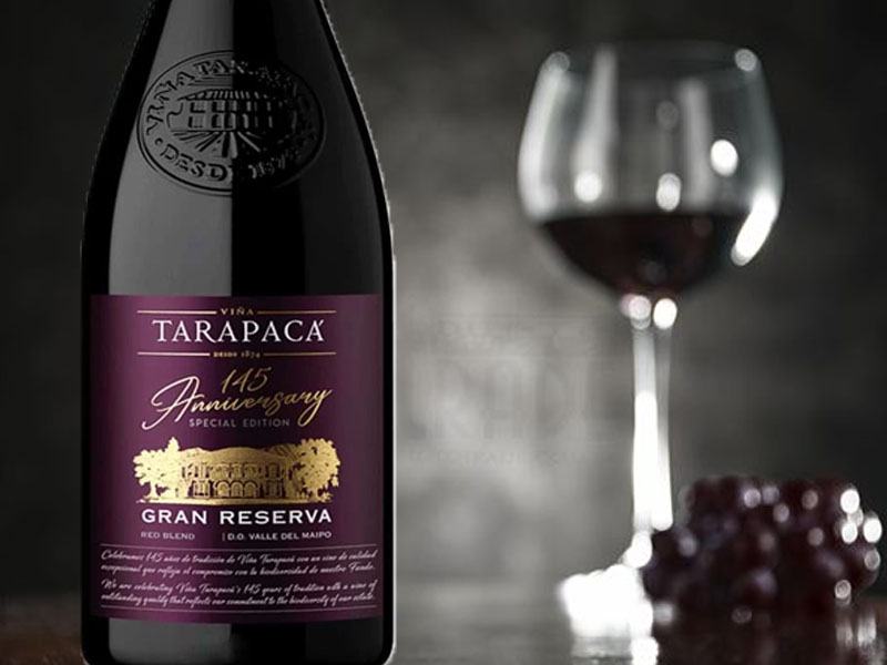 tarapaca gran reserva 145th anniversary edittion