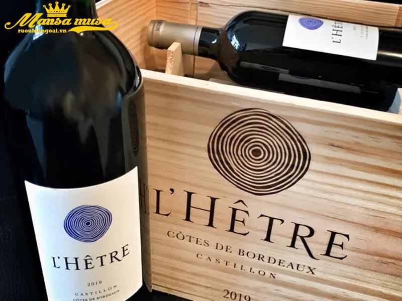 l'hetre castillon costes de bordeaux 2019