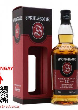 Rượu Springbank 12 năm Cask Strength