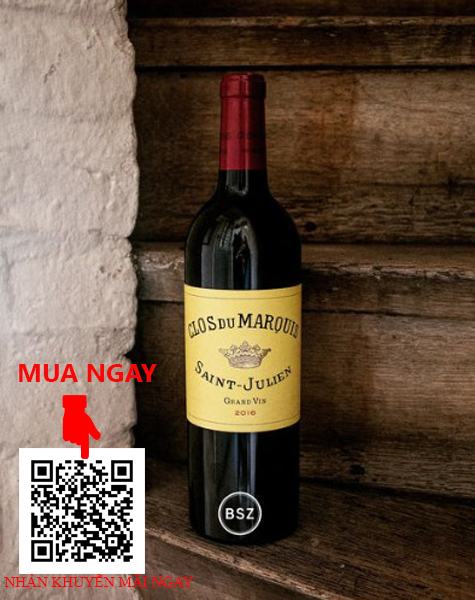 Rượu Vang Pháp CLos Du Marquis