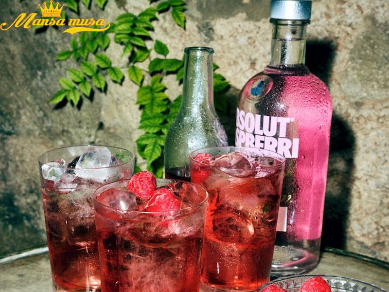 absolut raspberri