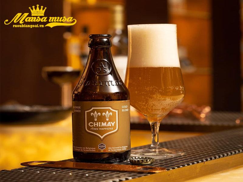 bia chimay doree gold - chimay vàng 