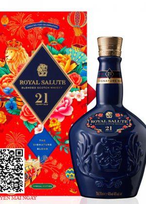 chivas regal royal salute 21 year phiên bản đặc biệt tết nguyên đán