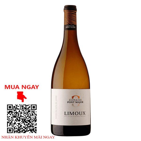 rượu vang domaine pont major limox chardonnay