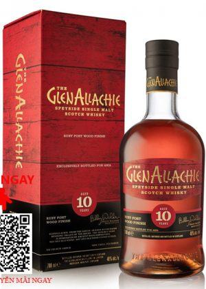 rượu whisky glenallachie asia exclusive 10 year old ruby port wood finish