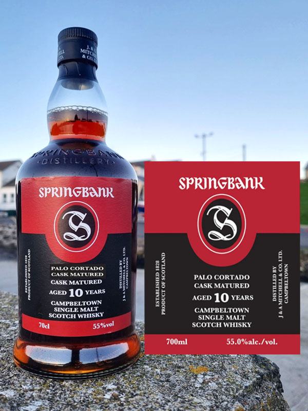 rượu whisky springbank 10 palo cortado cask matured 