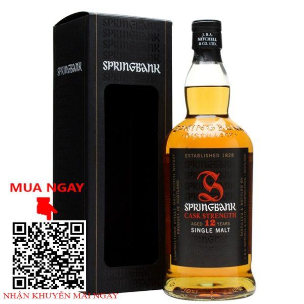 rượu whisky springbank 12 cask strength bot 2013