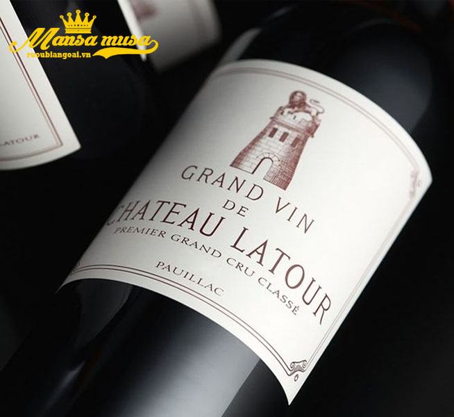 vang pháp chateau latour pauillac 2014 