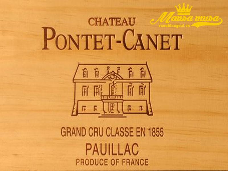 vang pháp chateau pontet canet 2013