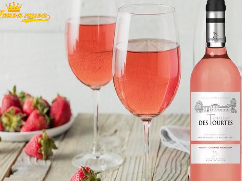 chateau des tourtes rose