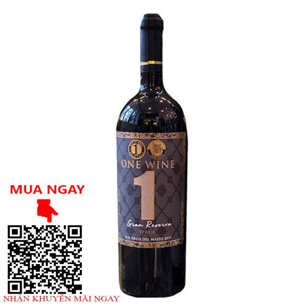 one wine gran reserva syrah