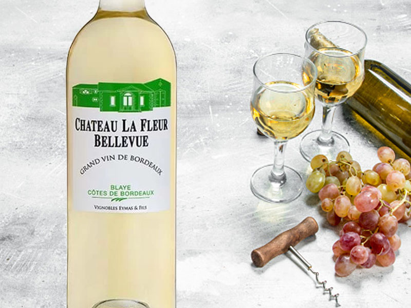 rượu vang chateau la fleur bellevue white