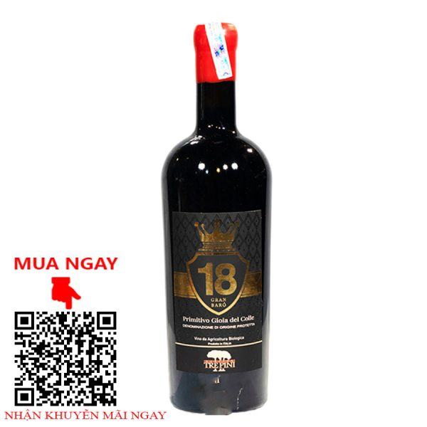 trep pini 18 gran baro primitivo gioia del colle