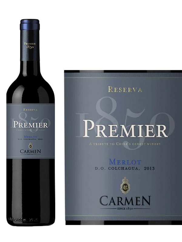 ruou vang carmen premier reserva merlot