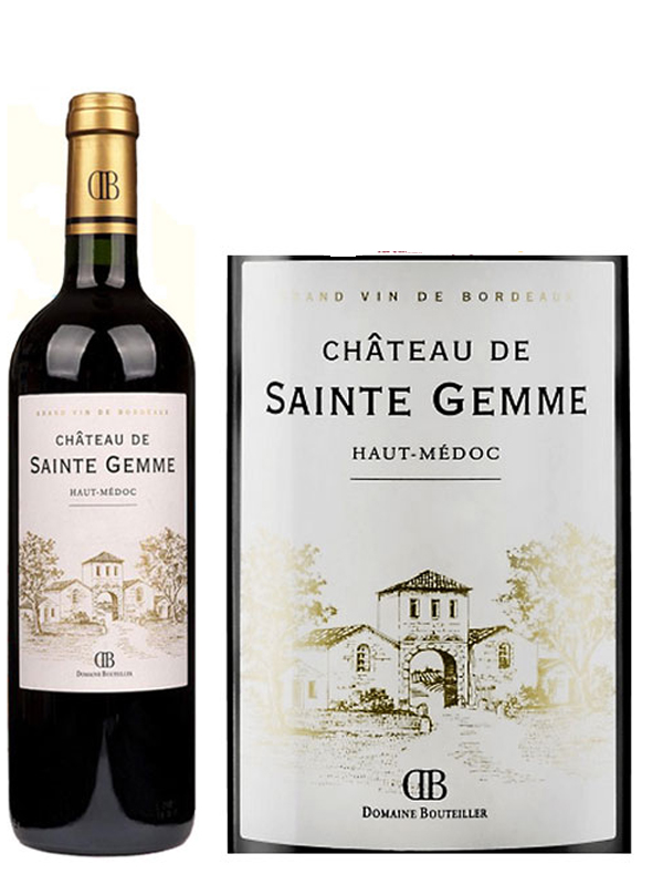 ruou vang chateau de sainte gemme haut medoc 