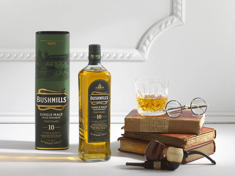 rượu whisky bushmills 10 year