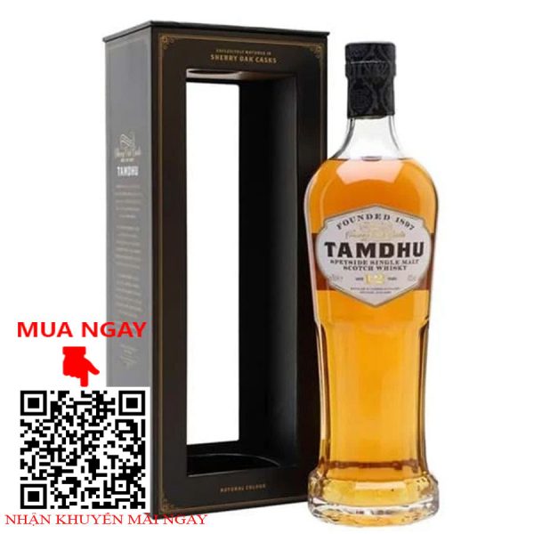 rượu whisky tamdhu 12y chai 700ml