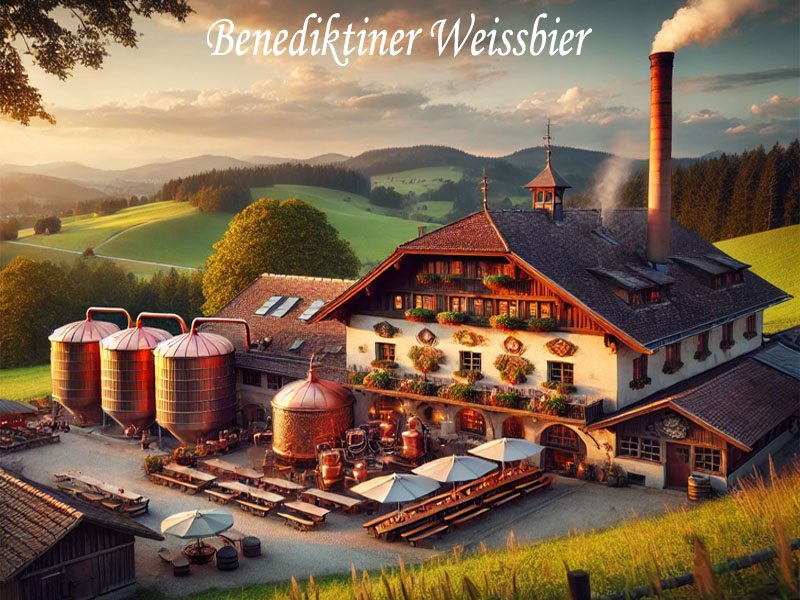 bia đức benediktiner weissbier - boom 5000ml