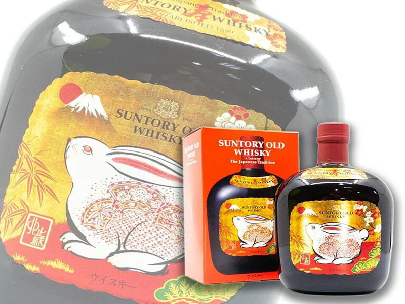 rượu suntory old whisky - rabit 2023