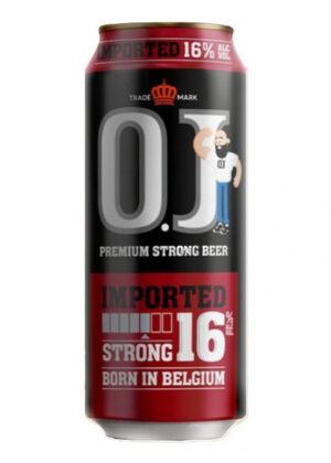 Bia OJ Strong Imported 16%
