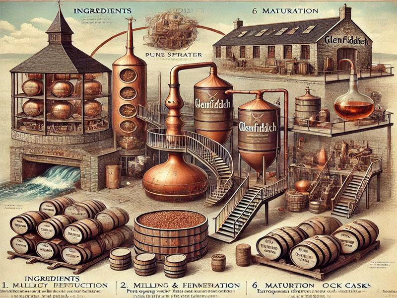 rượu whisky glenfiddich vat 01 perpetual collestion