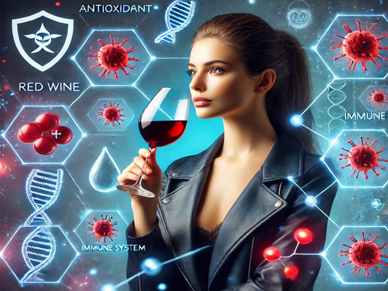 tác dụng mang lại khi uống rượu vang đỏ