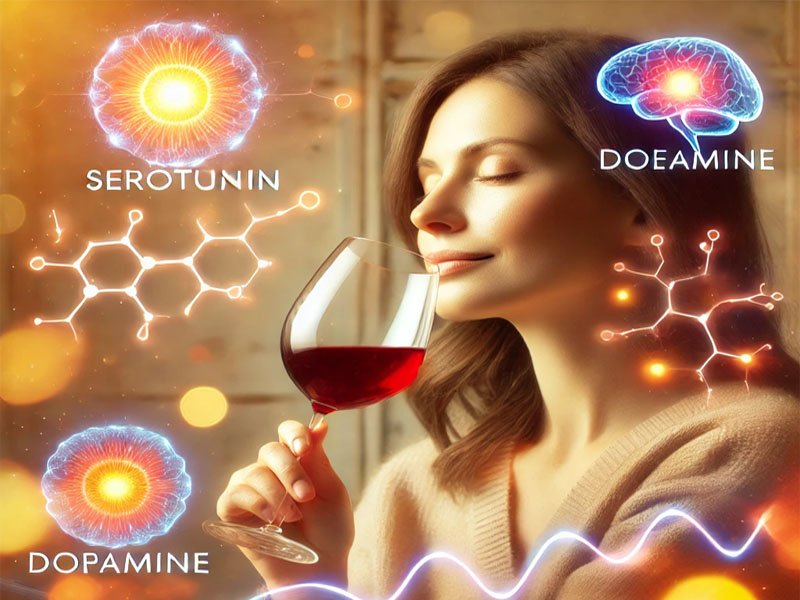 tác dụng mang lại khi uống rượu vang đỏ