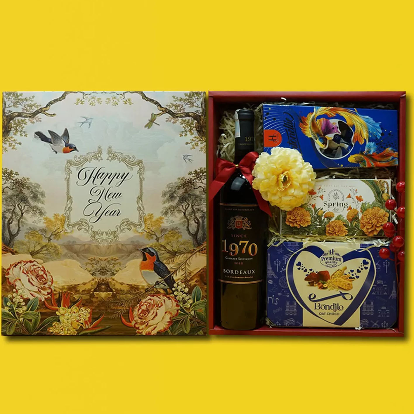 Rượu Vang Bordeaux 1970 (Quà Tết 2025)