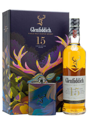 Rượu Glenfiddich 15 năm - Hip Flask