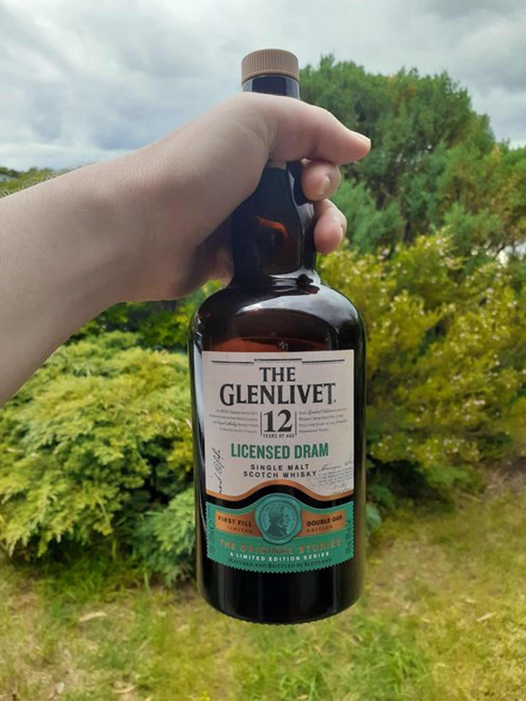 rượu glenlivet 12 năm - licensed dram