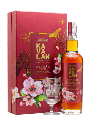 Rượu Kavalan Triple Sherry Cask (Hộp Quà Tết 2025)