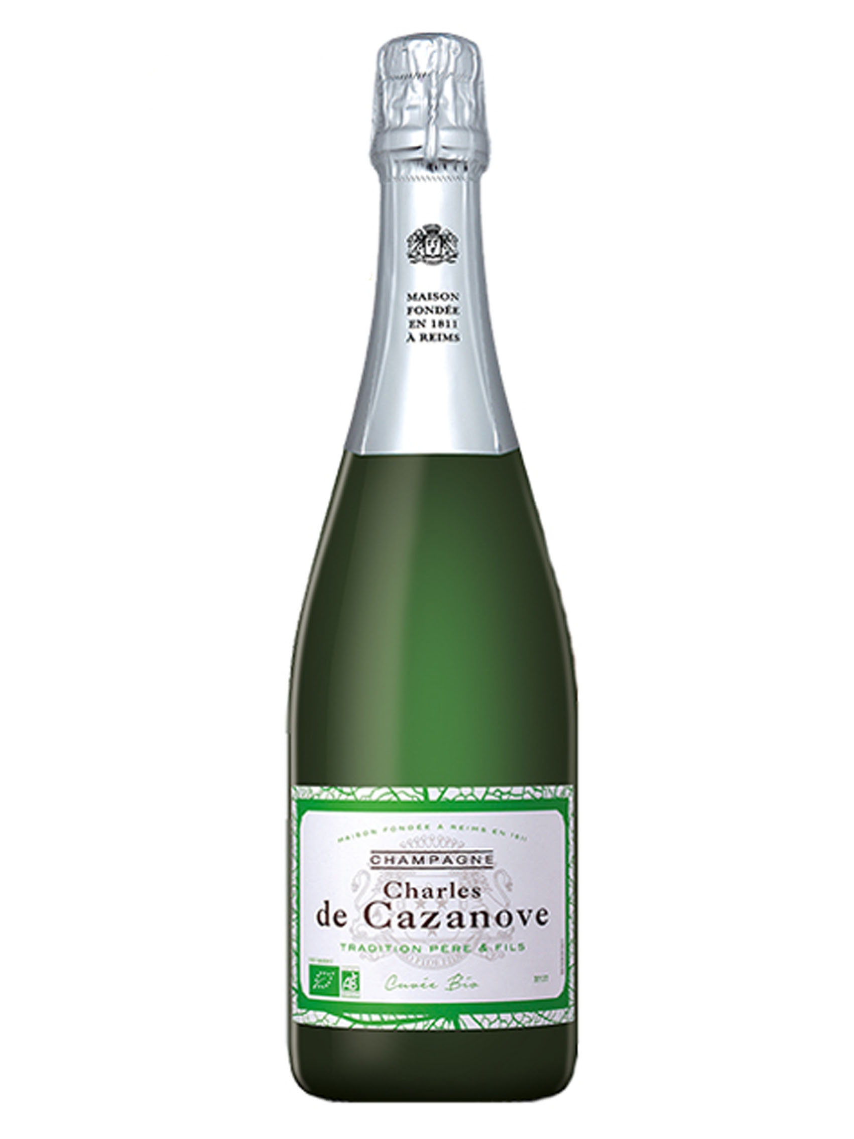 rượu champagne charles de cazanove cuvée bio limited edition