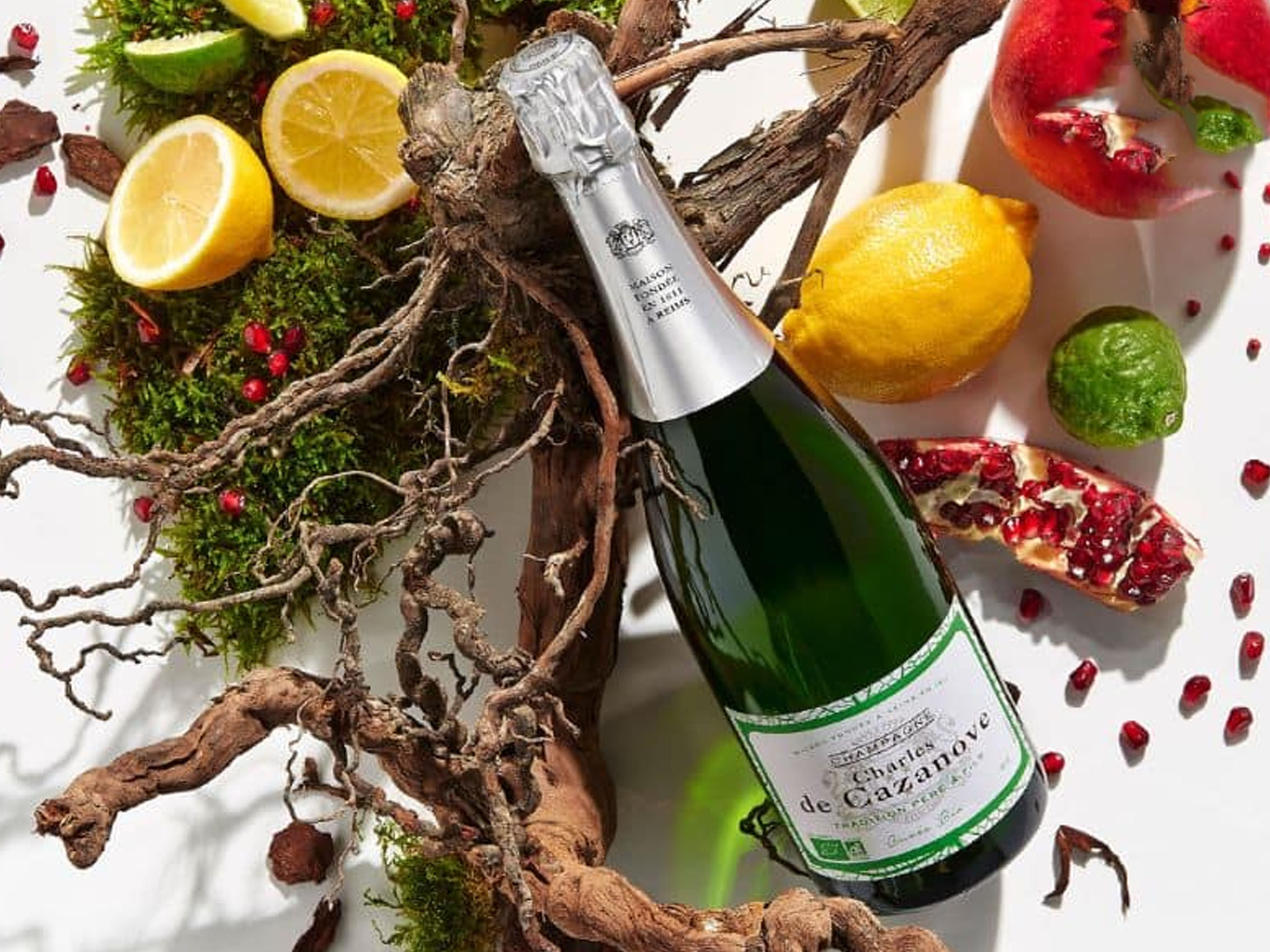 rượu champagne charles de cazanove cuvée bio limited edition