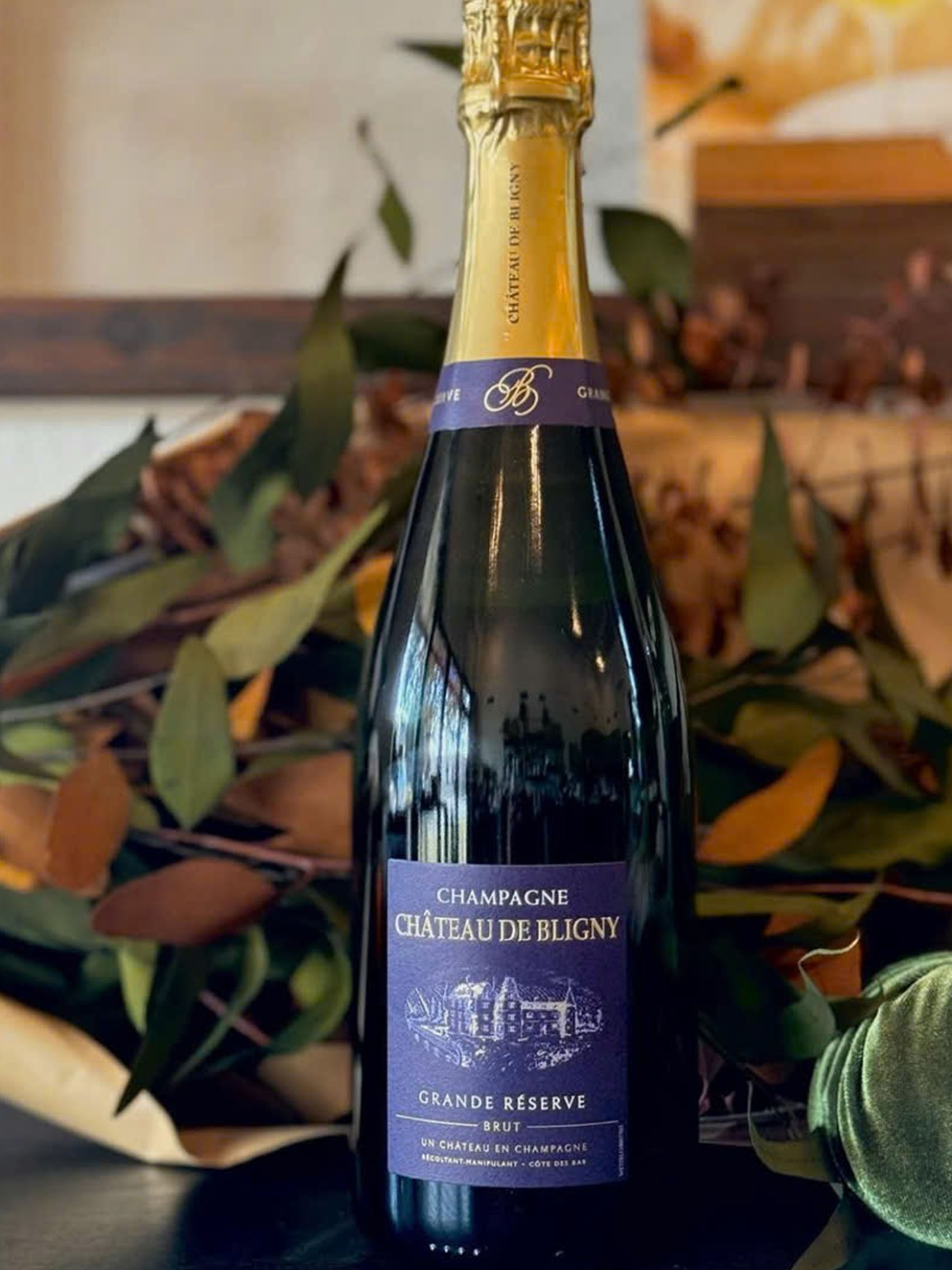 rượu champagne château de bligny brut grande réserve