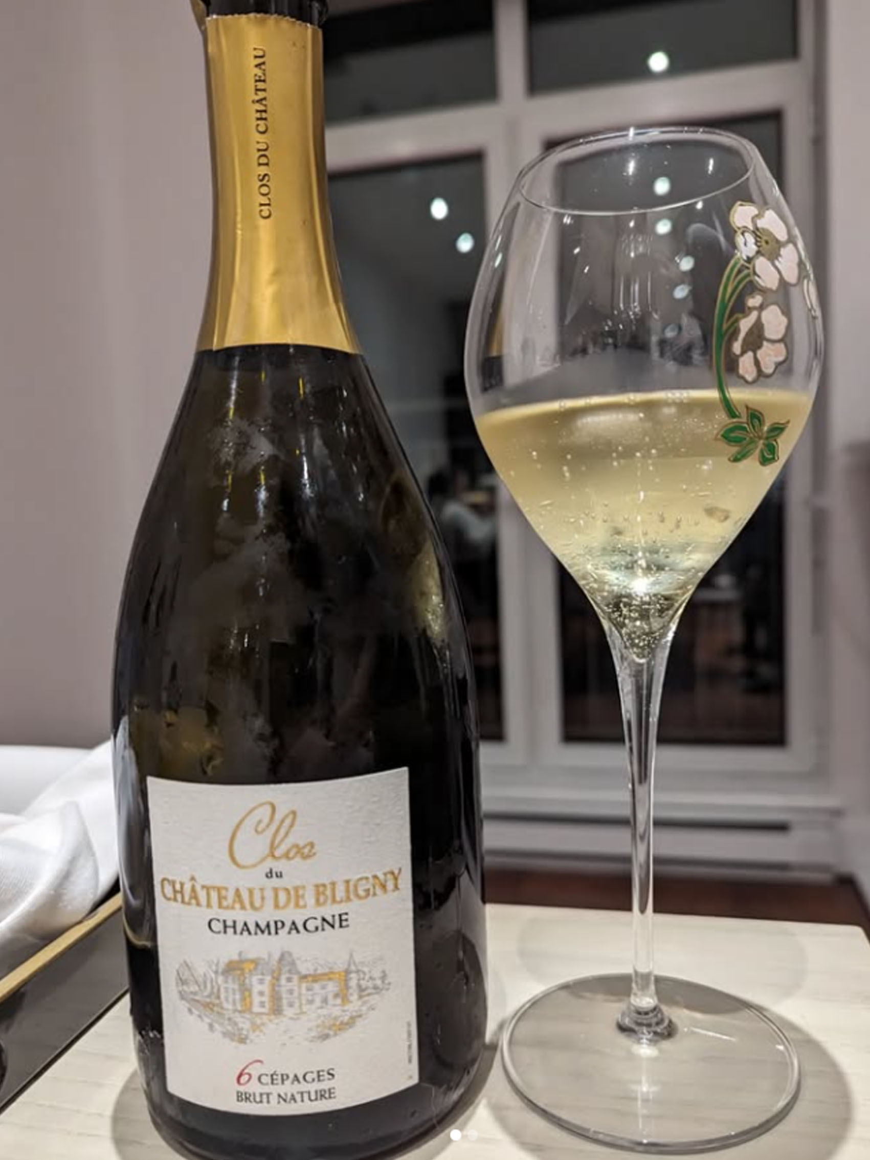 rượu champagne château de bligny clos du château brut nature 6 varietals