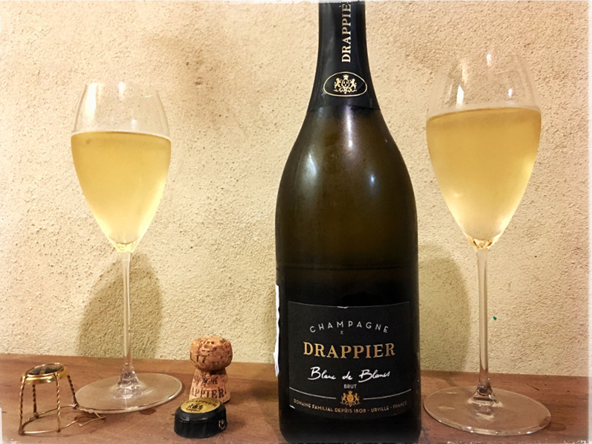 rượu champagne drappier blanc de blancs