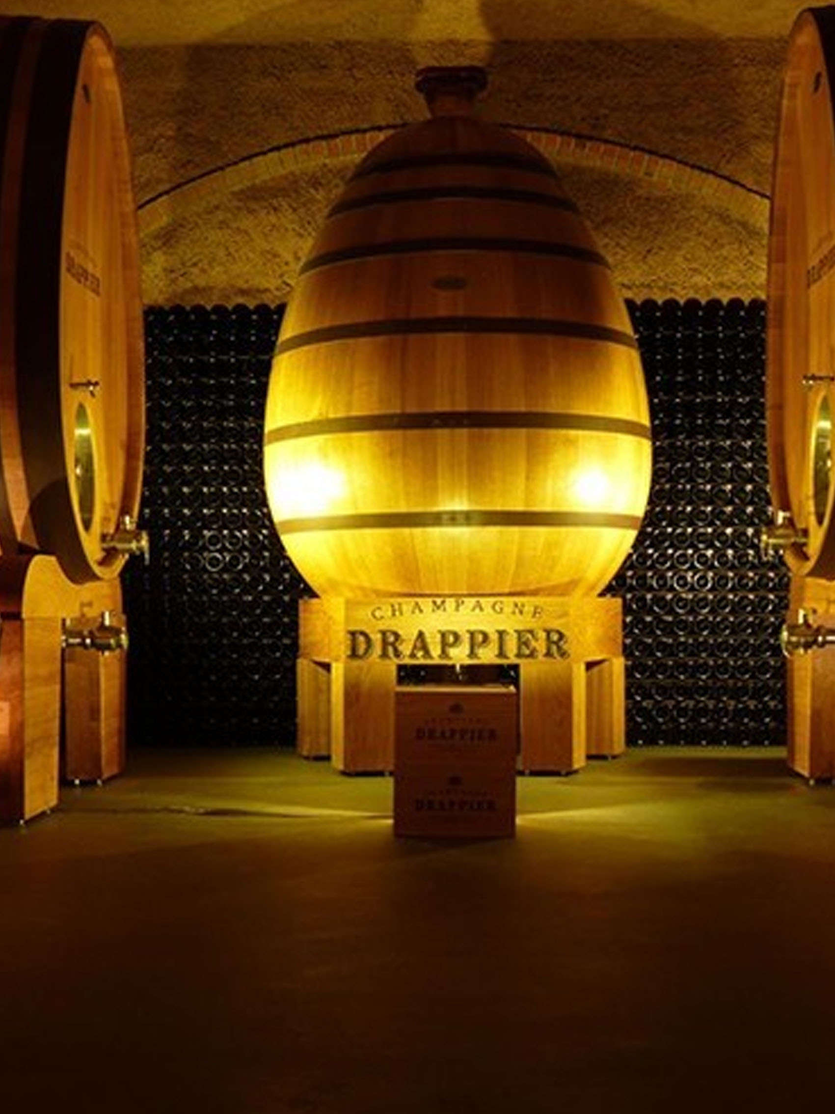 rượu champagne drappier demi-sec carte d'or