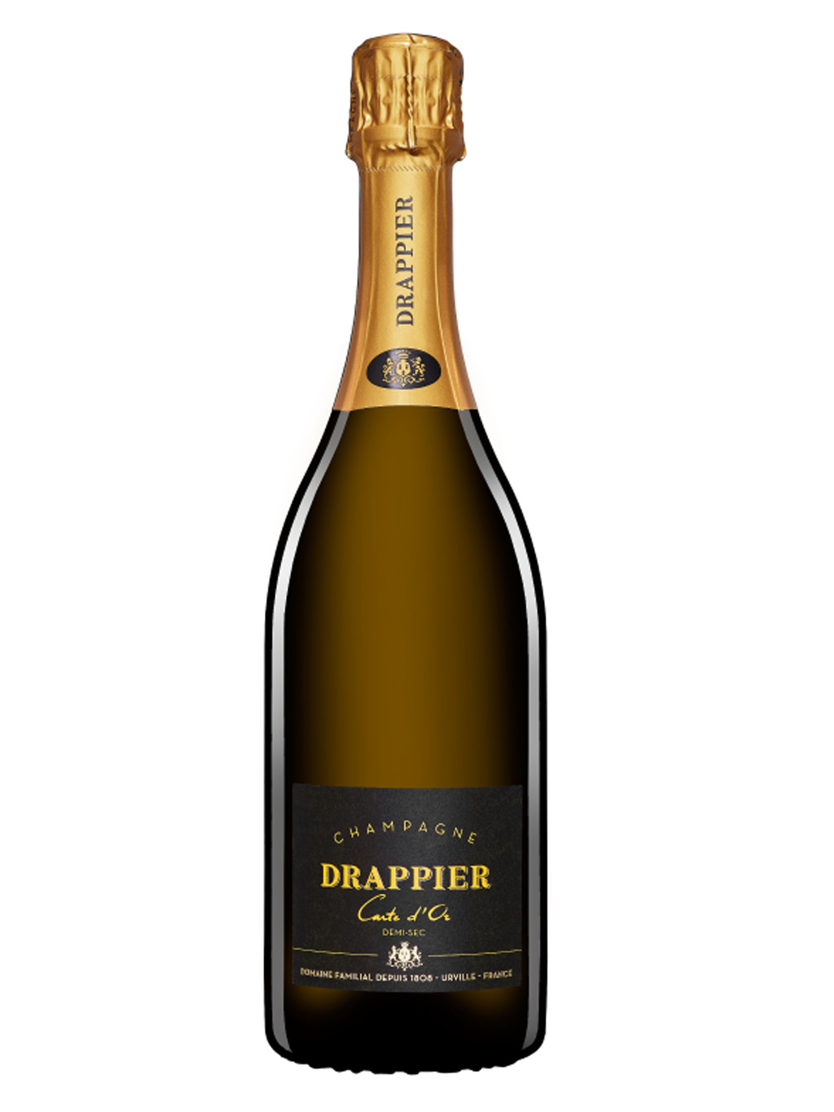 rượu champagne drappier demi-sec carte d'or