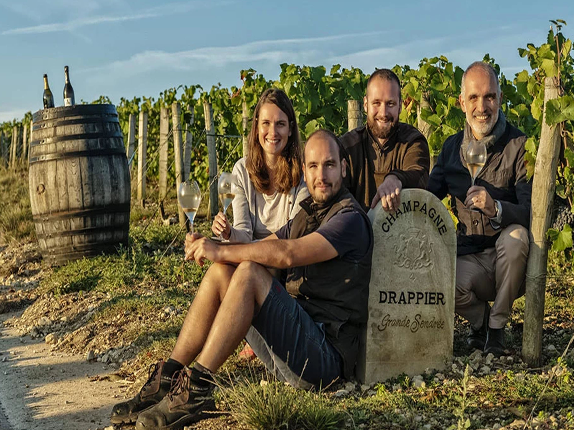 rượu champagne drappier permission côteaux champenois red