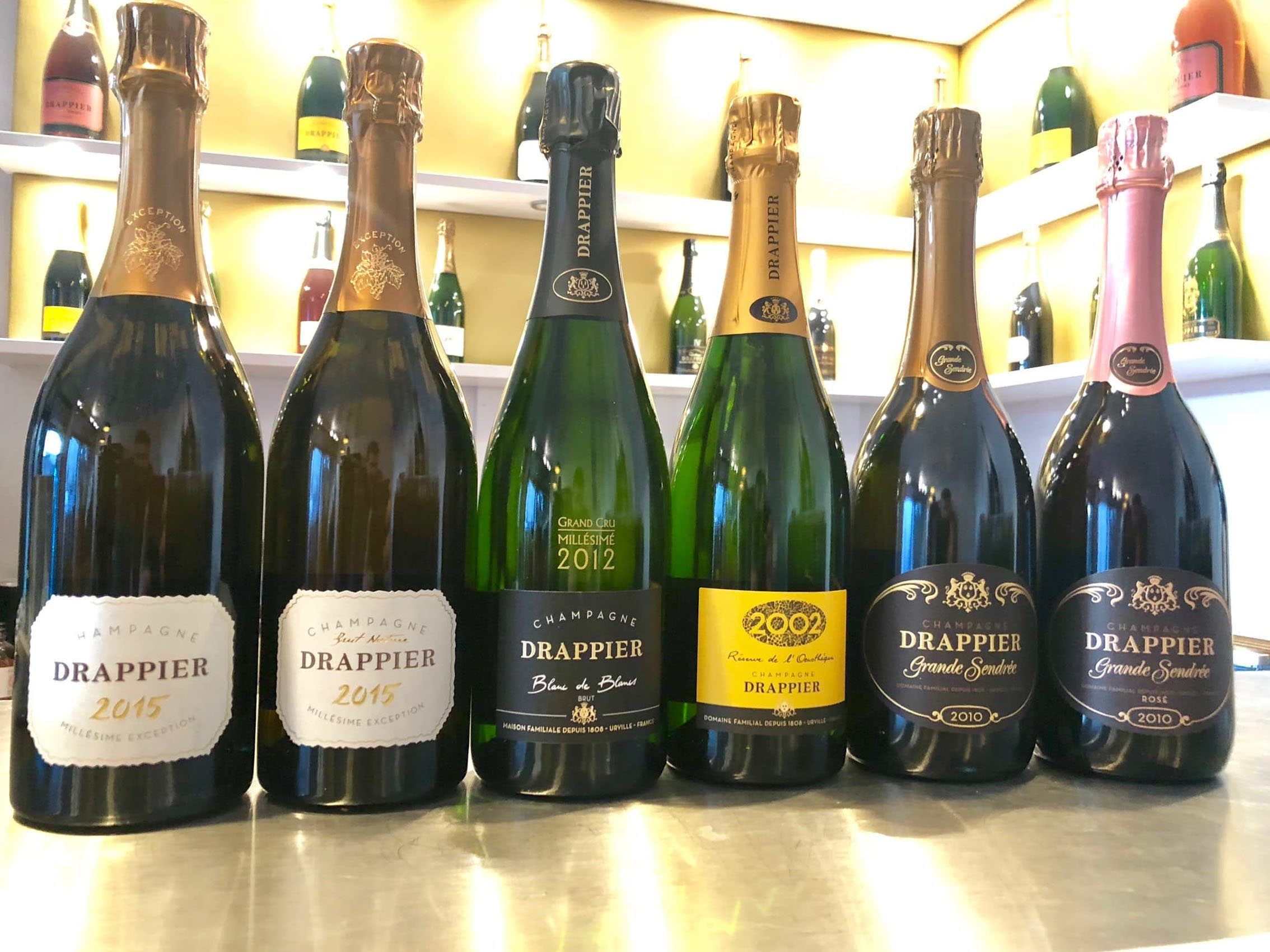 rượu champagne drappier réserve de l'oenothèque 2002