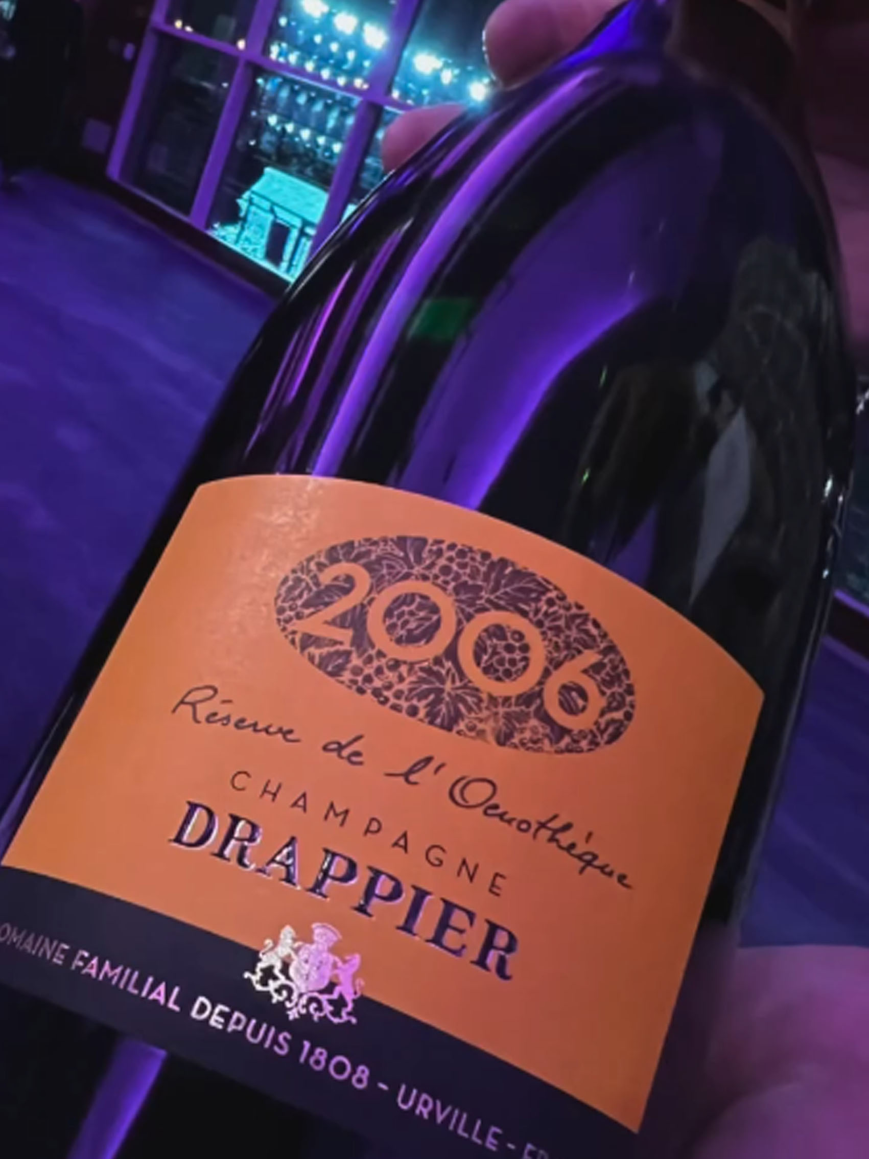 rượu champagne drappier réserve de l'oenothèque 2006