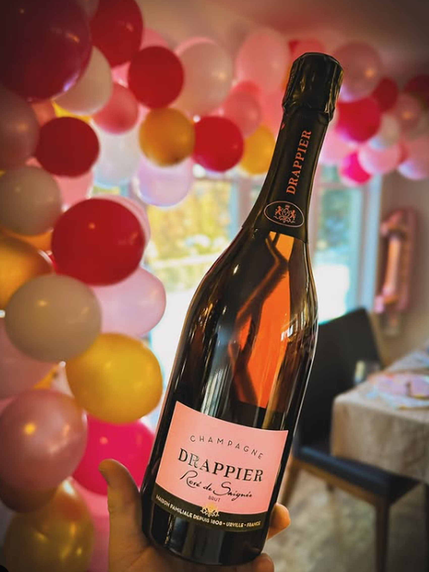 rượu champagne drappier rosé de saignée