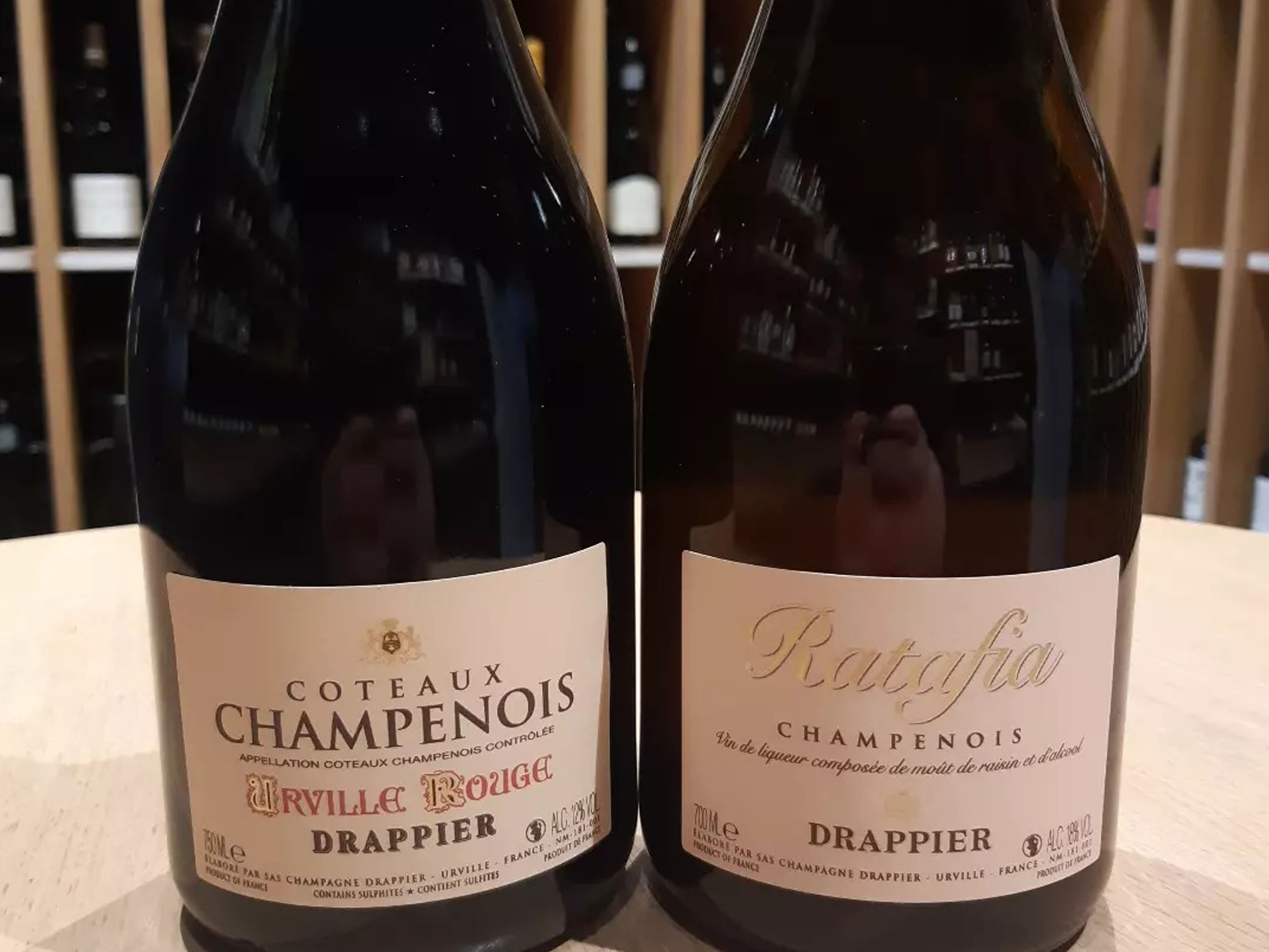 rượu champagne drappier urville côteaux champenois red