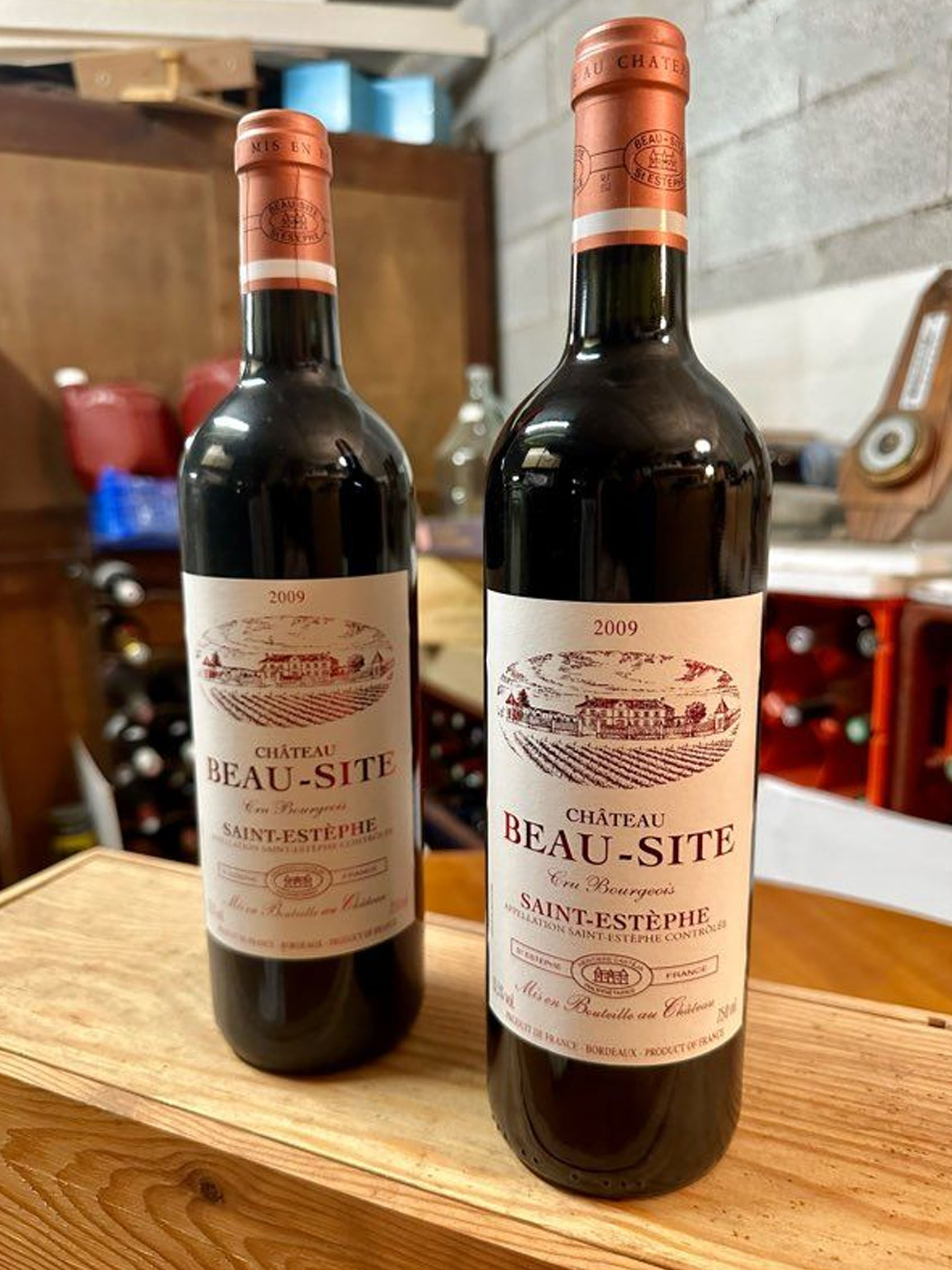 rượu vang chateau beau-site 2009