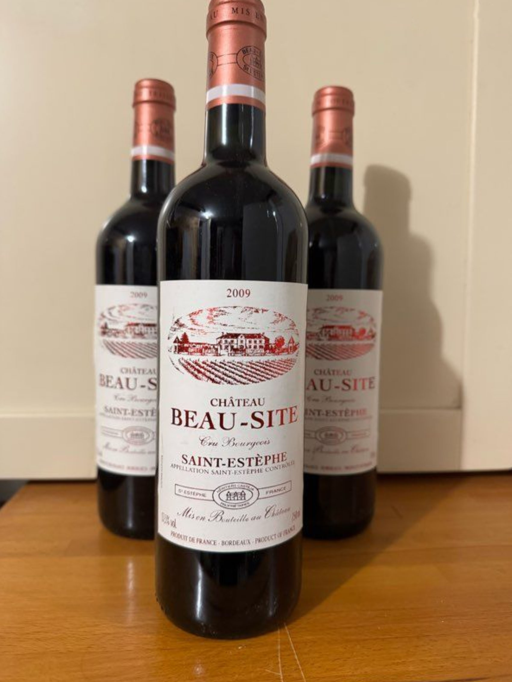 rượu vang chateau beau-site 2009