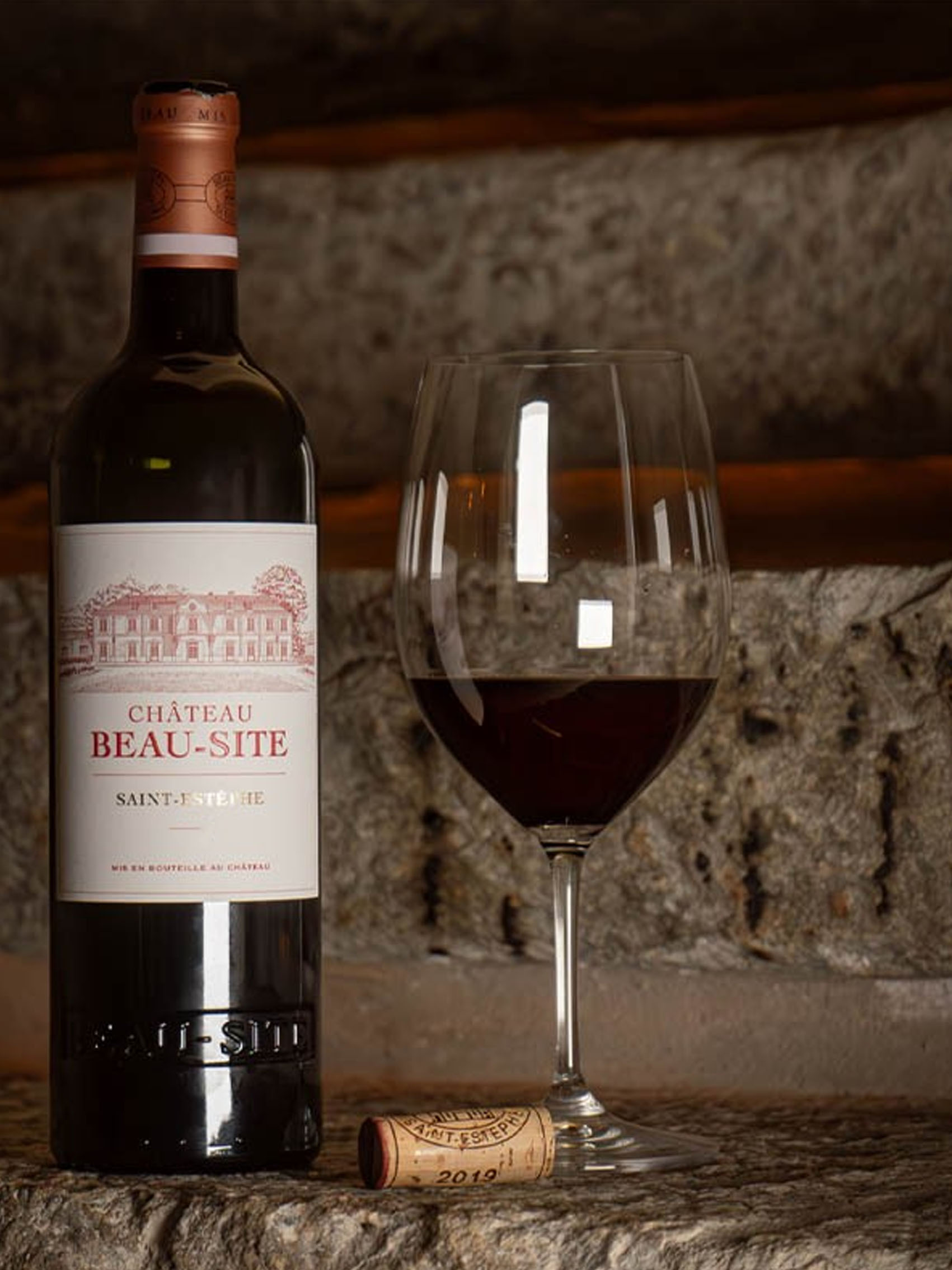 rượu vang chateau beau-site