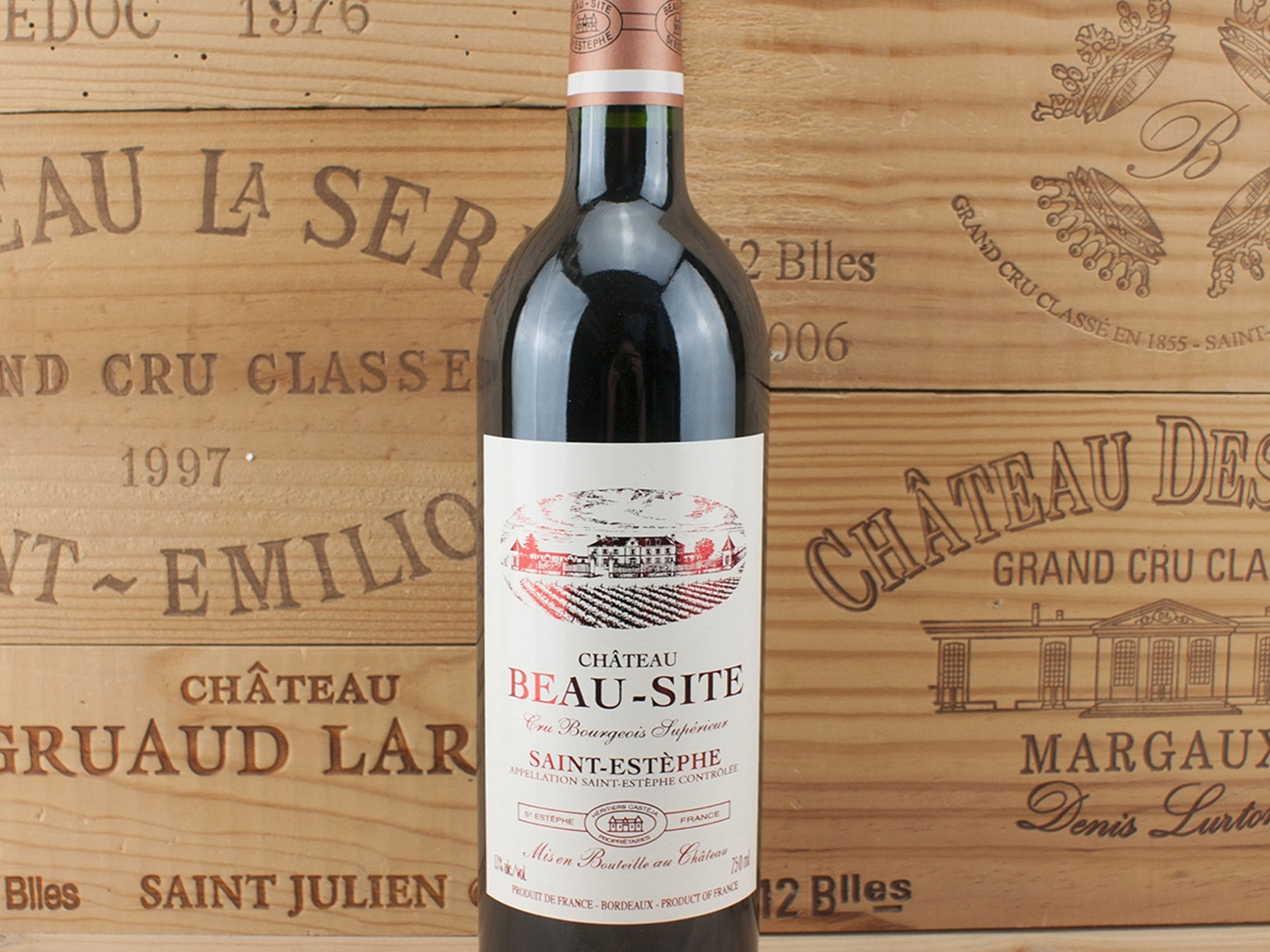 rượu vang chateau beau-site