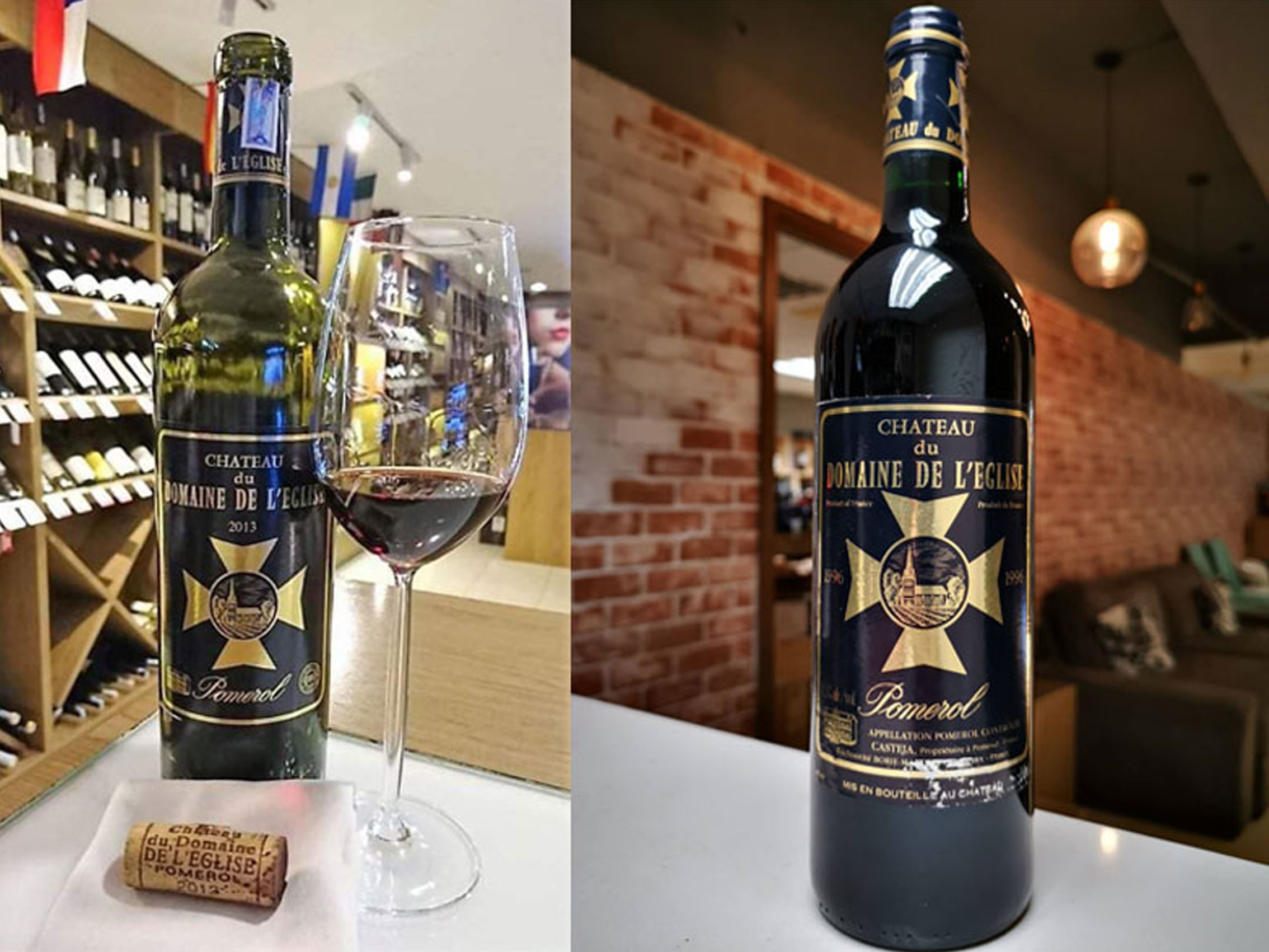 rượu vang château du domaine de l'eglise 2013