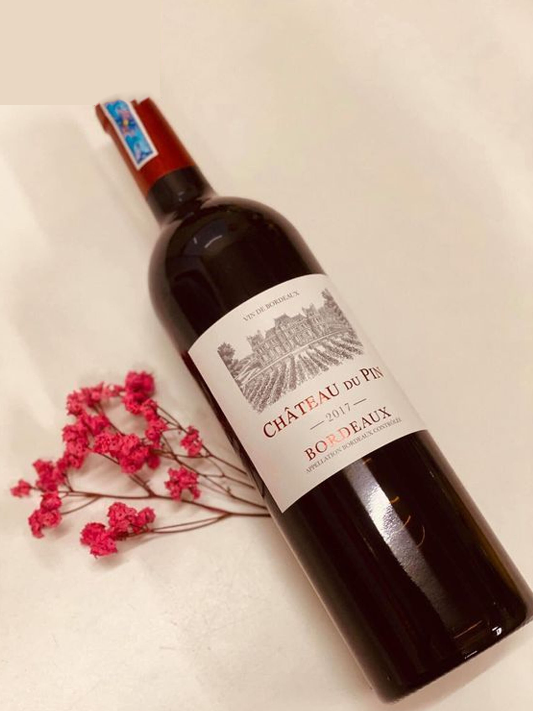 rượu vang château du pin rouge