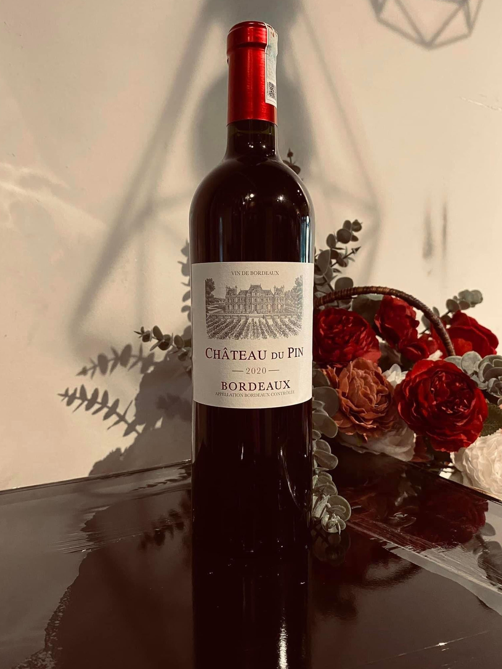 rượu vang château du pin rouge